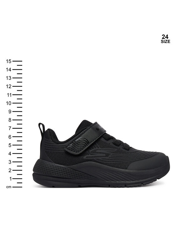 Skechers Sneakersy Skechers Microspec Advance 403926N/BBK Čierna
