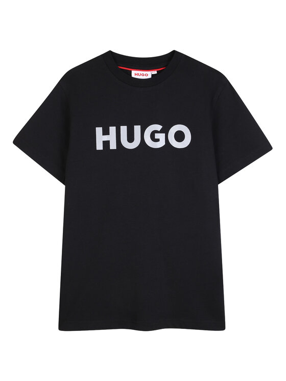 HUGO HUGO Camiseta G01016 D Negro Regular Fit
