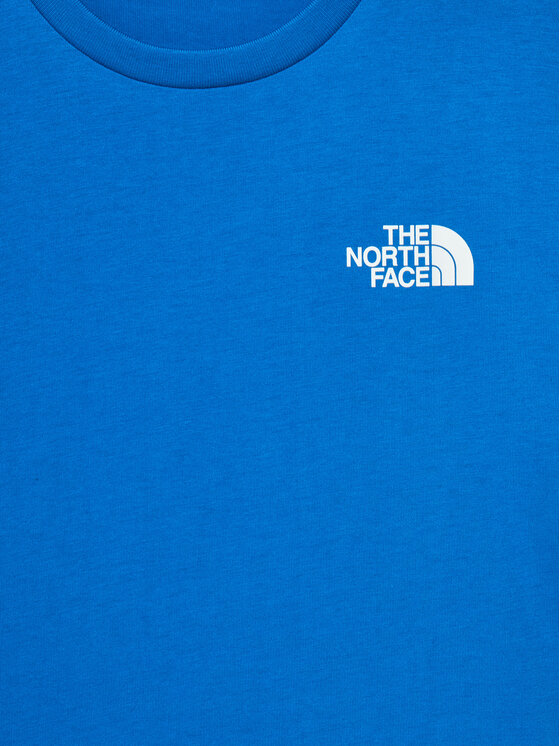 The North Face The North Face Marškinėliai Simple Dome NF0A8DRP Mėlyna Regular Fit