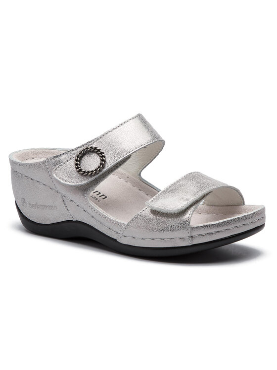 Berkemann Papucs Berkemann Merrit 01764 Ezüst