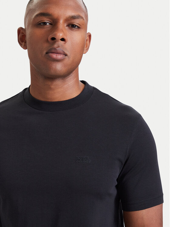 KARL LAGERFELD KARL LAGERFELD Camiseta 755030 564235 Azul marino Regular Fit