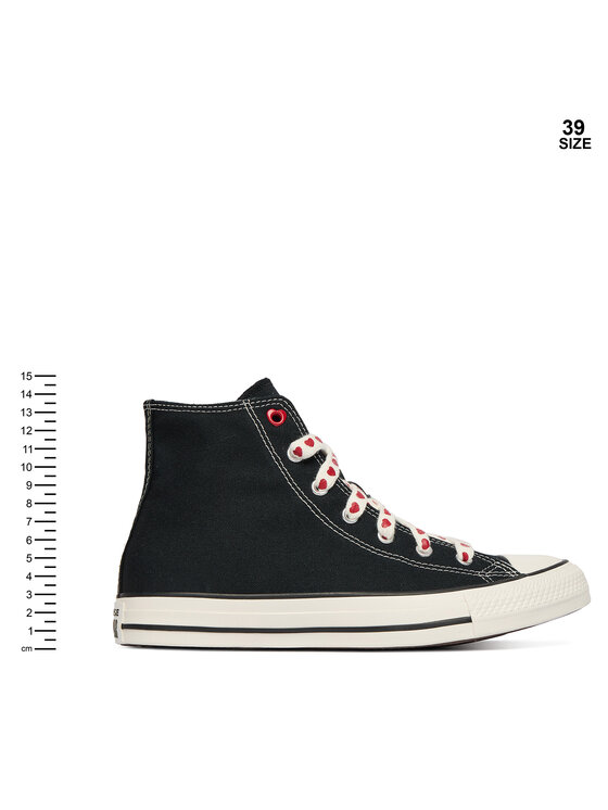 Converse Кеди Converse Chuck Taylor All Star Hearts A19064C Чорний