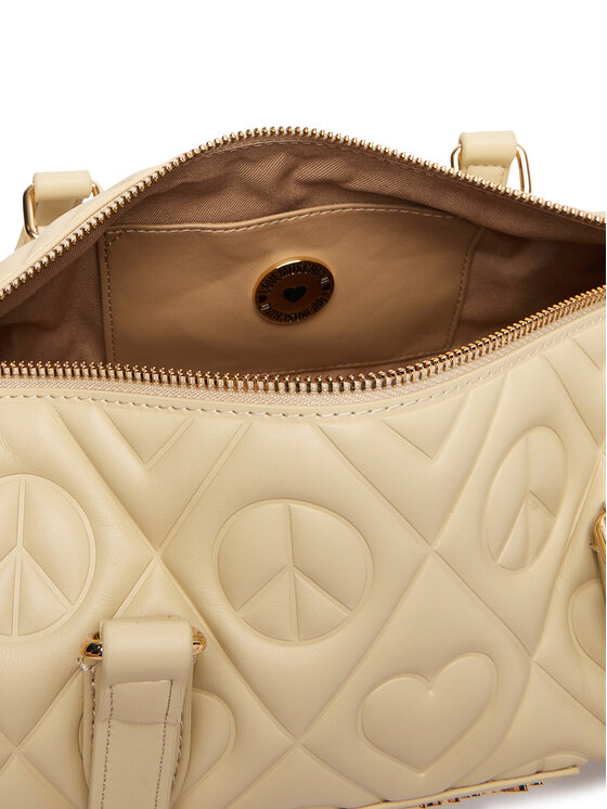 LOVE MOSCHINO Τσάντα LOVE MOSCHINO JC4265PP0PKQ0129 Κρεμ
