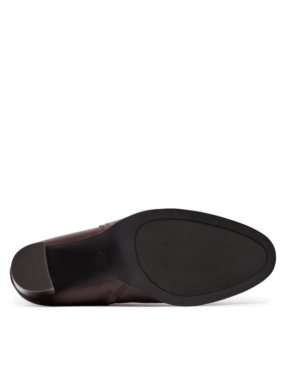 LAUREN RALPH LAUREN Botine LAUREN RALPH LAUREN Brooke II Calfskin Bootie Heel 802974475003 Maro