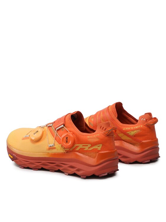 Altra Skriešanas apavi Altra Mont Blanc Boa AL0A7R7D456-070 Oranžs