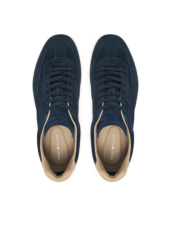 Tommy Hilfiger Superge Tommy Hilfiger Lo Lux FM0FM05816 Mornarsko modra