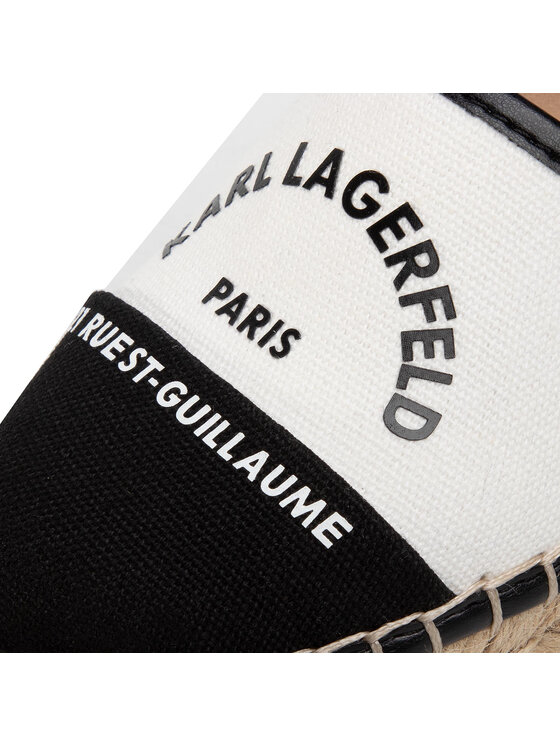 KARL LAGERFELD Espadrilky KARL LAGERFELD KL80108 Biela