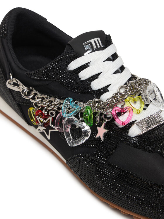 Steve Madden Снікерcи Steve Madden Cameos-R 11005292 Чорний