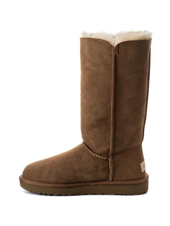 Ugg Śniegowce Ugg W Bailey Button Triplet II 1016227 Brązowy