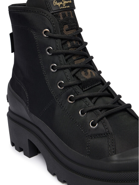 Pepe Jeans Черевики туристичні Pepe Jeans Hale City W PLS500007 Чорний