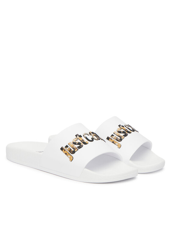 Just Cavalli Шльопанці Just Cavalli 80RA3SZ1 ZSE51 Білий