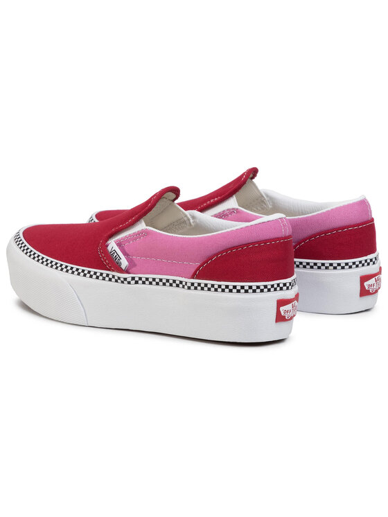 Vans Tenisówki Vans Classic Slip-On P VN0A3TL1WVX1 Czerwony
