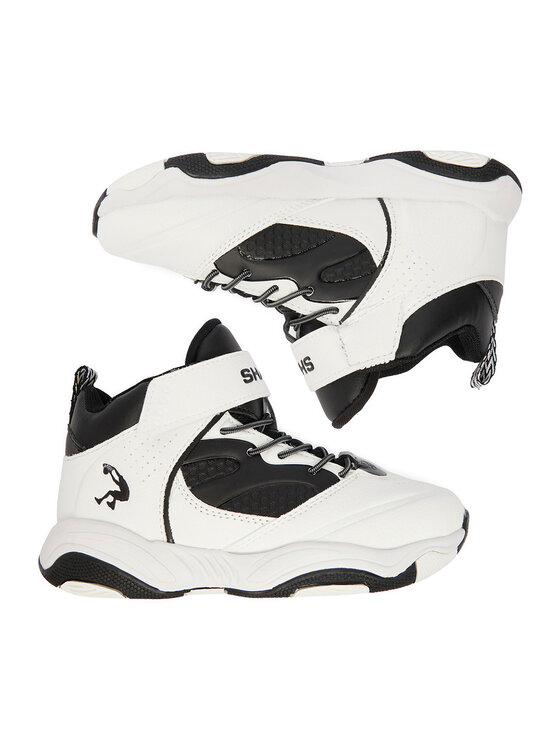 SHAQ Încălțăminte pentru baschet SHAQ C-SPIN MOVE AQ95001Y-WZ Alb