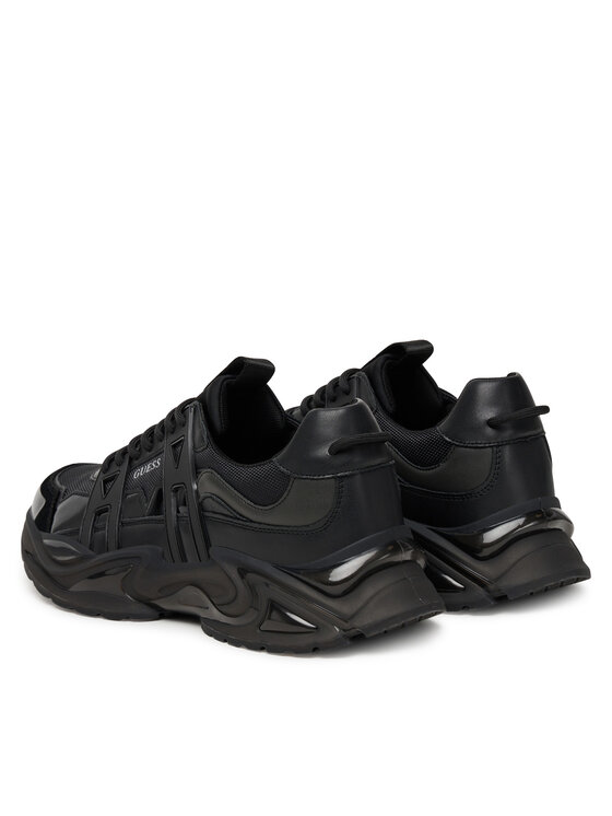 Guess Sneakersy Guess FMFUNO ELL12 Čierna