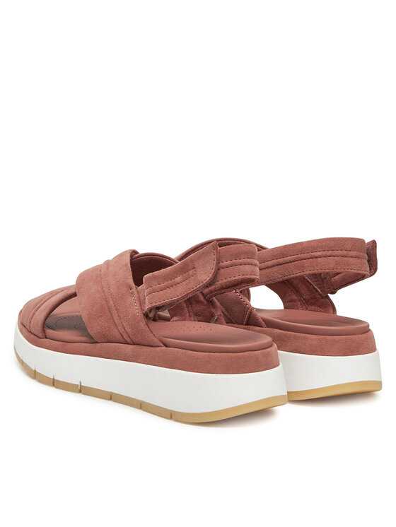 Clarks Босоніжки Clarks Tuscan Cross 26181471 Рожевий