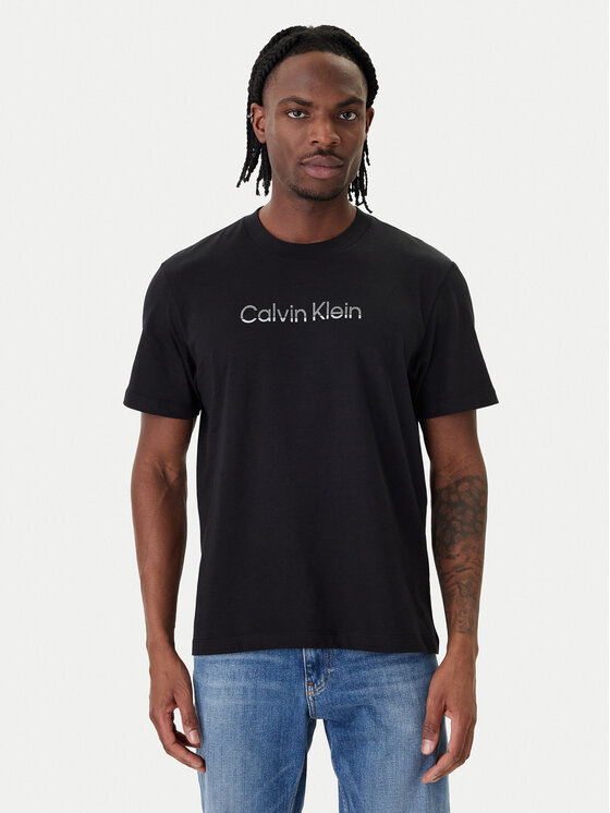 Calvin Klein Calvin Klein Camiseta LV04LF813G Negro Regular Fit