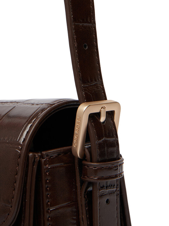 GINO ROSSI Handtasche GINO ROSSI C-KY-390C Dunkelbraun