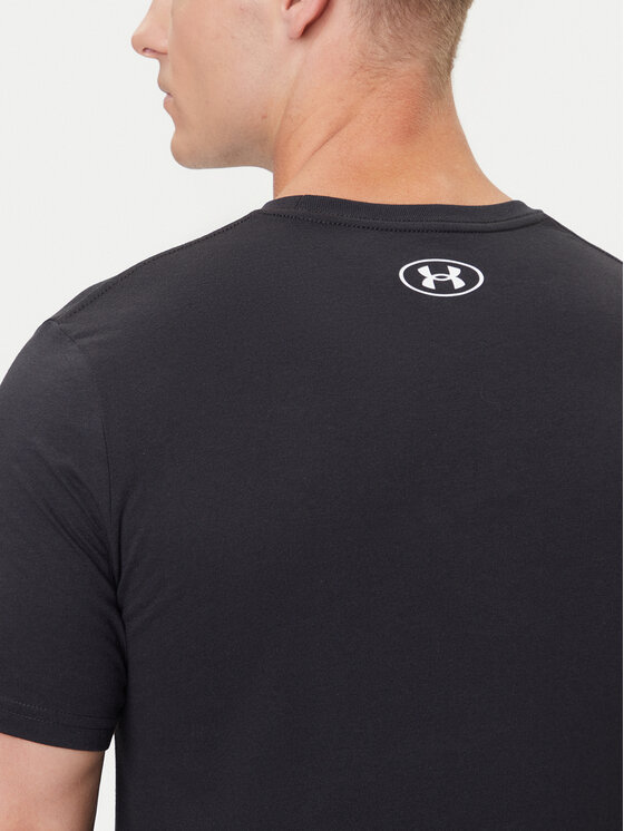 Under Armour Under Armour T-shirt Ua Gl Foundation Update Ss 1382915-001 Crna Loose Fit