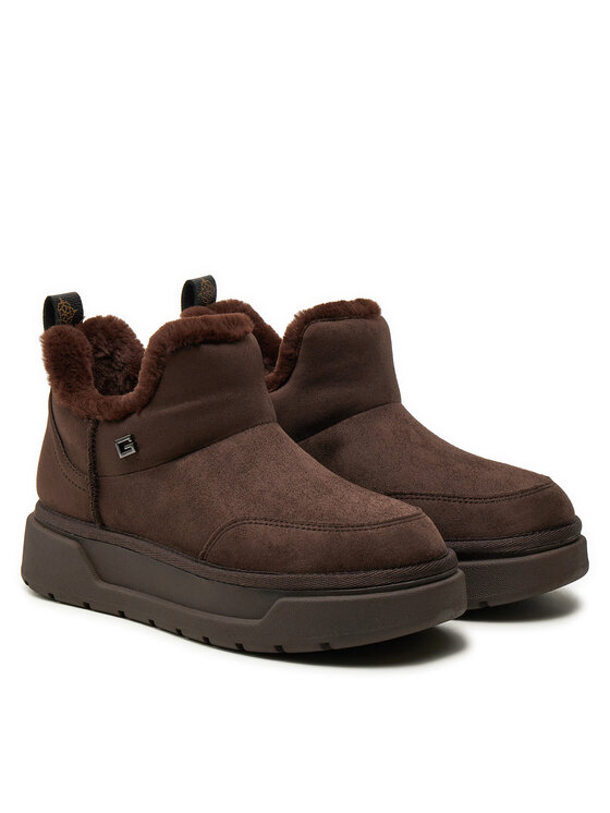 Guess Sněhule Guess Unie FLFUNN ESU10 Hnědá