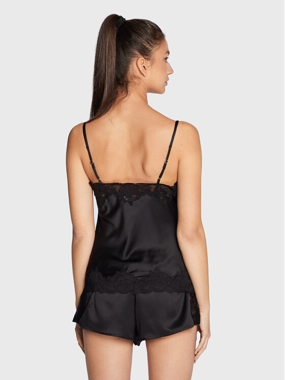 LAUREN RALPH LAUREN Lauren Ralph Lauren Піжама ILN11684 Чорний Regular Fit