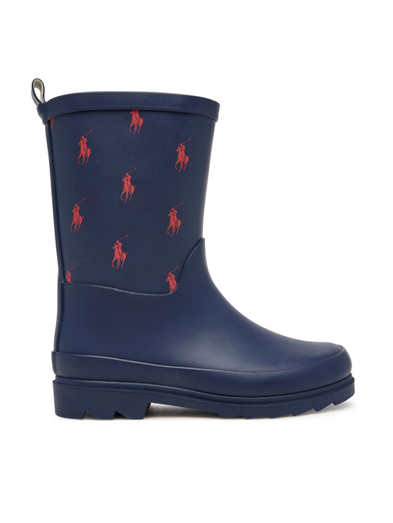 Polo Ralph Lauren Holínky Polo Ralph Lauren Misty Rain Boot RL02987410 Tmavomodrá