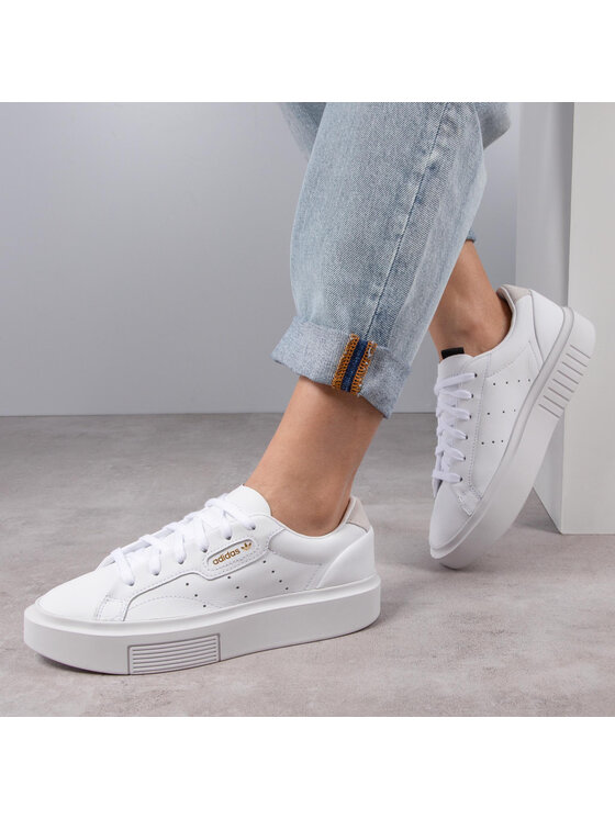 adidas Снікерcи adidas Sleek Super W EF8858 Білий