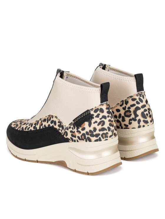 Rieker Sneakersy Rieker N9362-90 Béžová