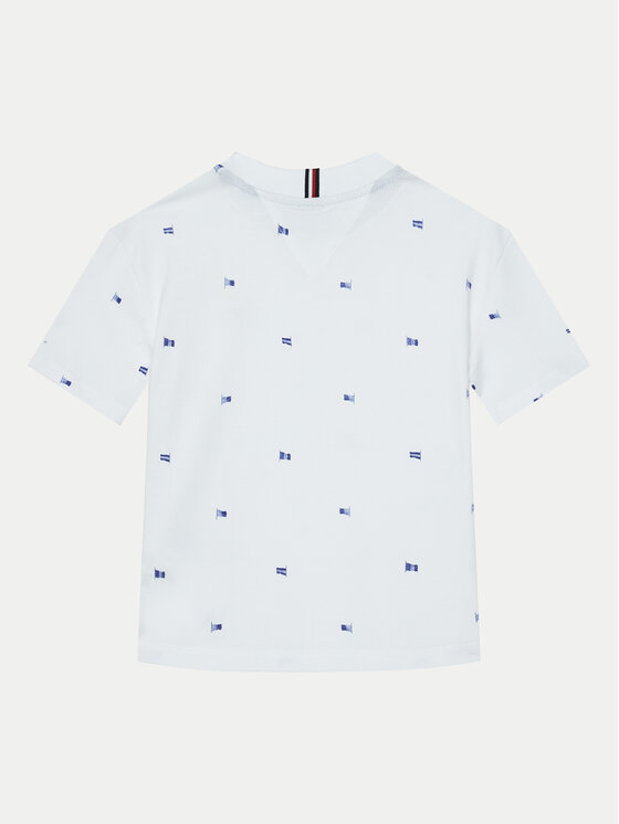 Tommy Hilfiger Tommy Hilfiger T-shirt KB0KB09353 M Bianco Regular Fit