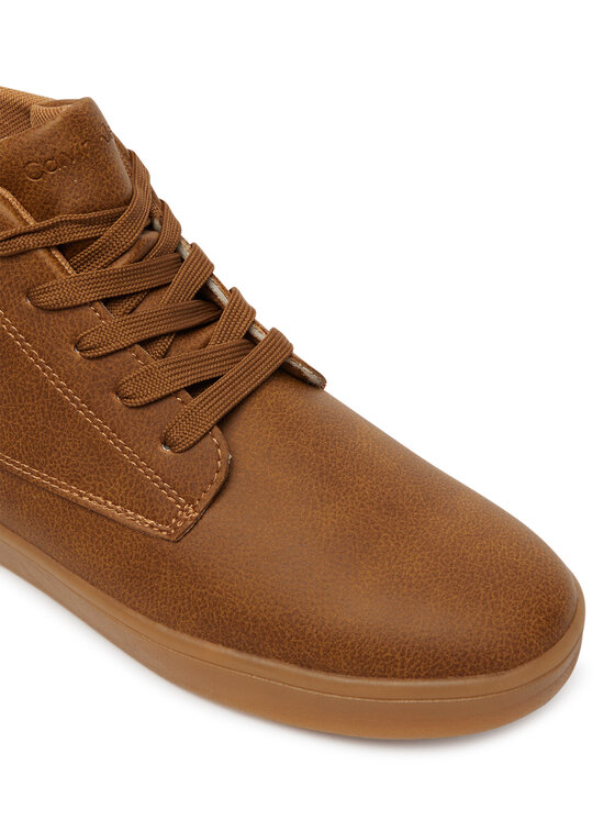 Calvin Klein Gležnjarji Calvin Klein V3X4-83458-0315 D Rjava