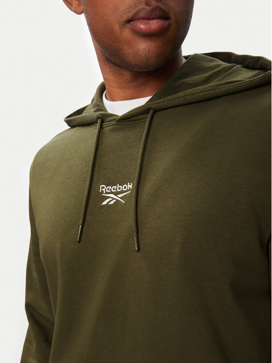 Reebok Reebok Μπλούζα Babb RK25550CCM Σκούρο πράσινο Regular Fit