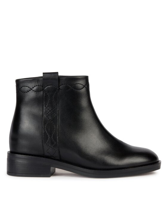 Geox Polokozačky Geox D Larysse D36TXB 00043 C9999 Černá