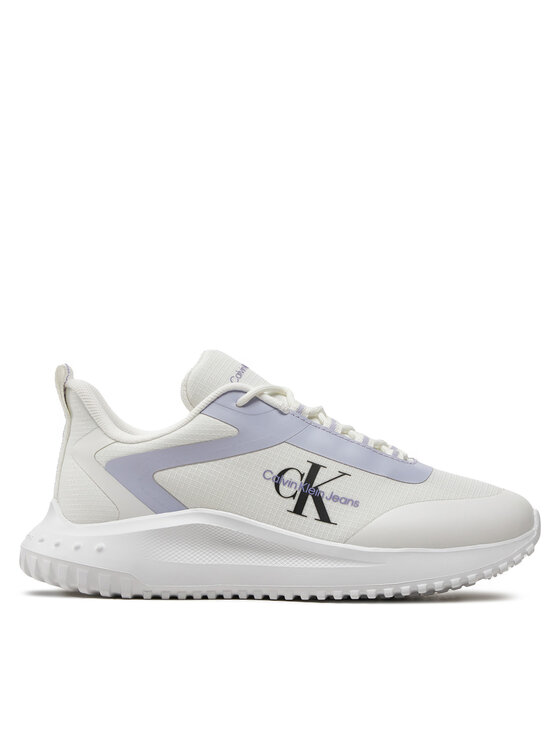 Calvin Klein Jeans Tenisice Calvin Klein Jeans Eva Runner Low Lace Mix Ml Wn YW0YW01442 Bijela