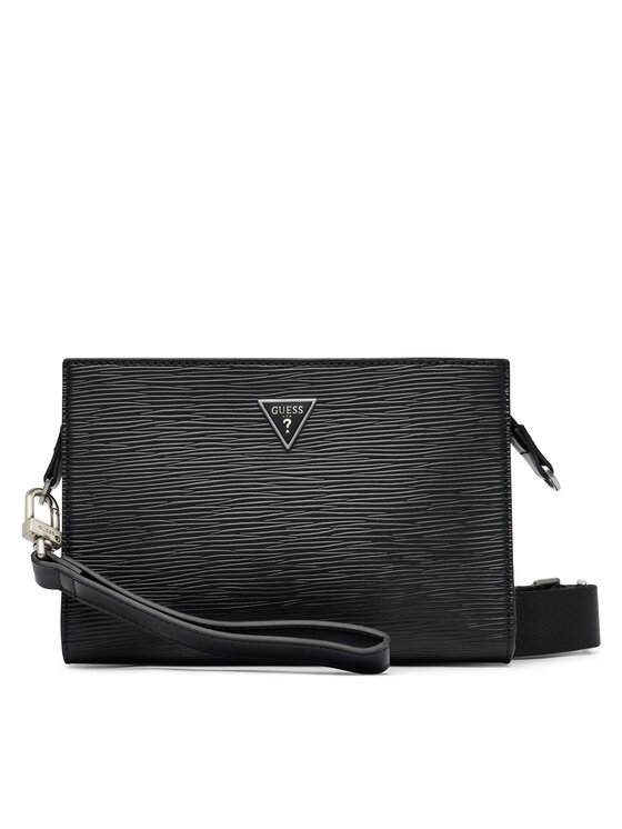 Guess Плоска сумка Guess HMMIPW P6257 Чорний