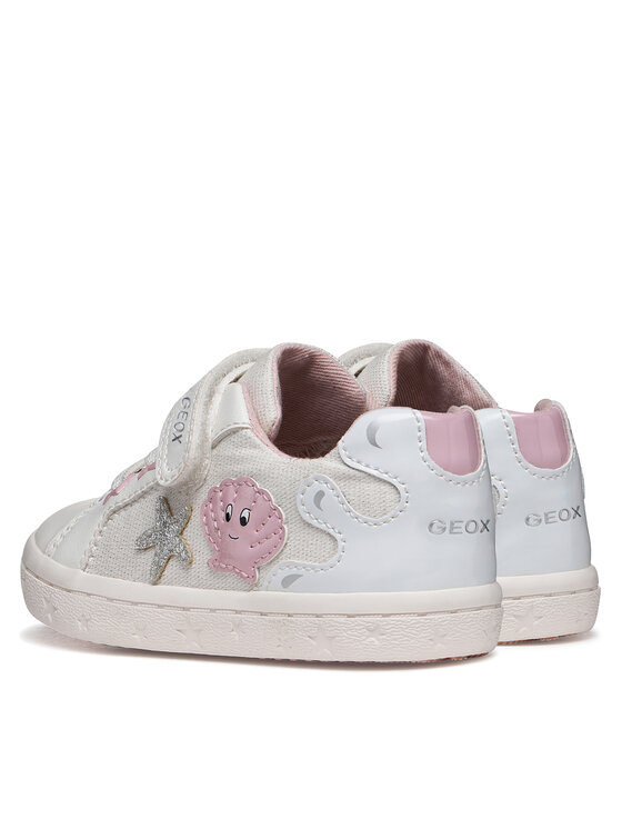 Geox Trampki Geox B Gisli Girl B651MB 00954 C0007 M Biały