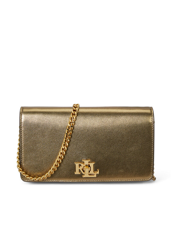 LAUREN RALPH LAUREN Ročna torba LAUREN RALPH LAUREN 432P02411001 Zlata