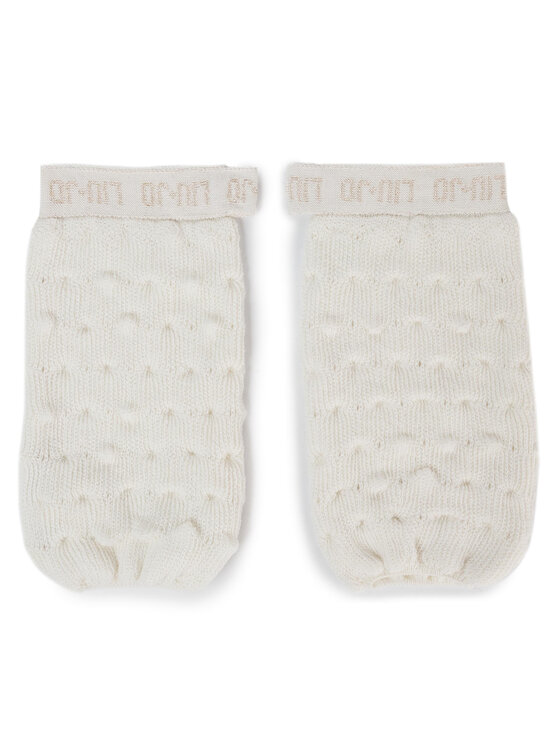 Liu Jo Guantes de mujer Liu Jo Guanti Maglia Goffra 269051 M0300 Blanco