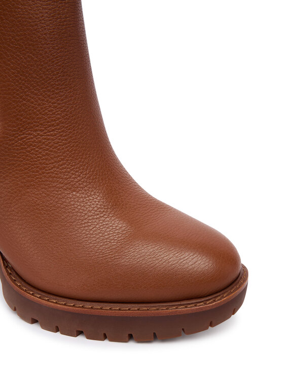 LAUREN RALPH LAUREN Botki LAUREN RALPH LAUREN 802974391002 Brązowy