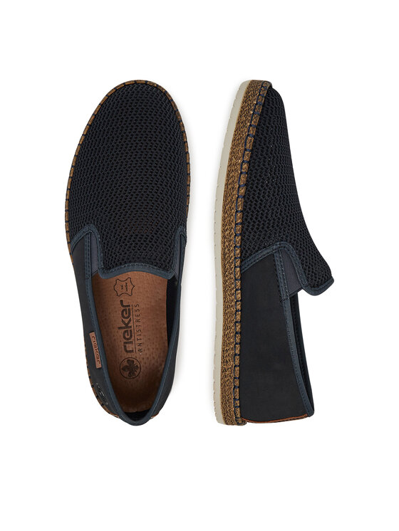 Rieker Pantofi Rieker B5265-14 Bleumarin
