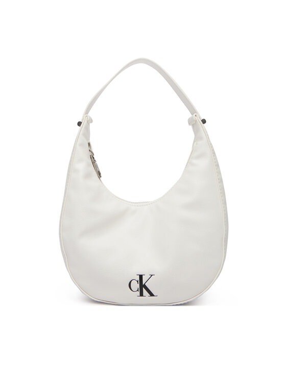 Calvin Klein Rankinė Calvin Klein Buckle Small Bag LV04F3513G Balta