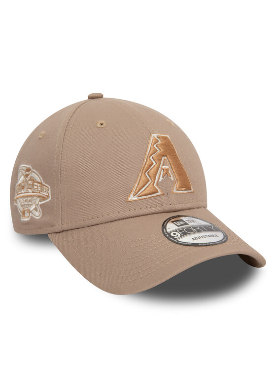 New Era Czapka z daszkiem New Era Mlb Patch 940 Diamondbacks 60503508 Beżowy
