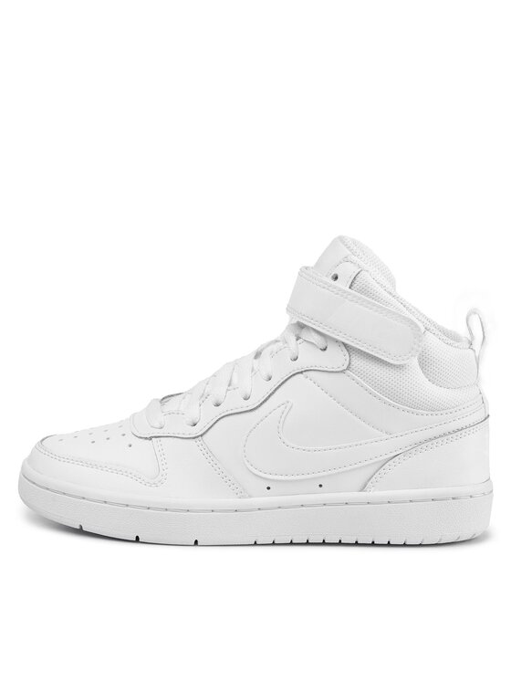 Nike Sportcipők Nike Court Borough Mid 2 (Gs) CD7782 100 Fehér
