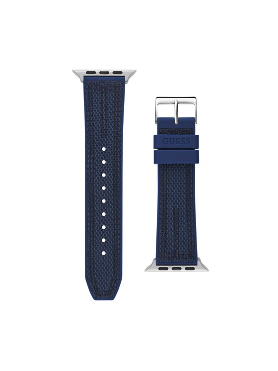 Guess Csereszíj az Apple Watch-hoz Guess CS3003S3 Sötétkék