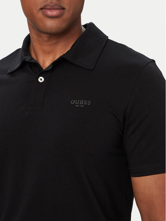 Guess Guess Polo M6YP07 K4104 Negro Slim Fit
