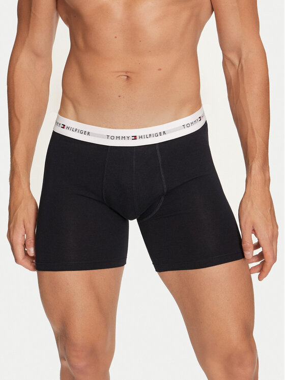 Tommy Hilfiger Tommy Hilfiger Conjunto de calzoncillos boxer UM0UM02765 Negro