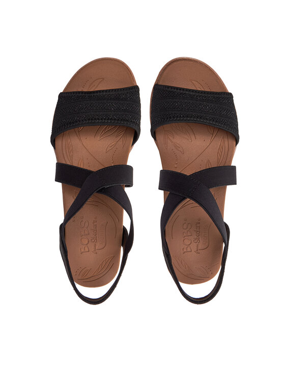 Skechers Босоніжки Skechers Bobs Arch Fit Beach Kiss Boho Beyond 114013/BLK Чорний