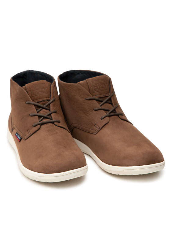 Tommy Hilfiger Bakancs Tommy Hilfiger Lightweight Nubuck Hybrid Boot FM0FM03773 Barna