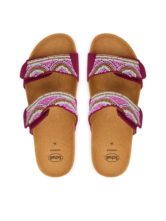 Scholl Шльопанці Scholl Zafirah 2.0 Med. MF00652 Рожевий