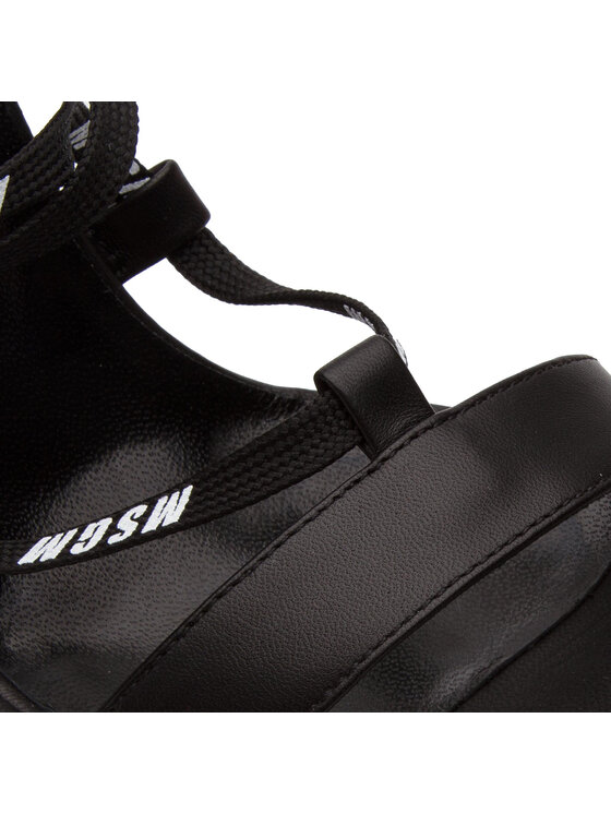 MSGM Босоніжки MSGM String Sandals 2641MDS1242 259 99 Чорний