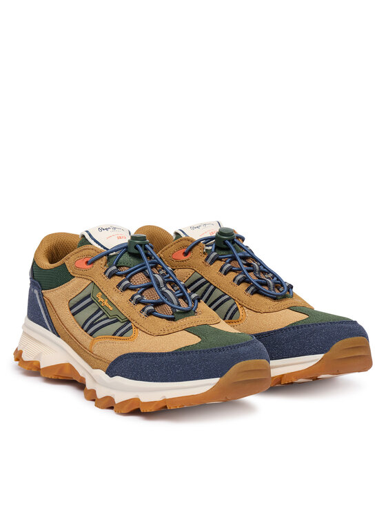 Pepe Jeans Снікерcи Pepe Jeans Peak Bole B PBS600002 Коричневий