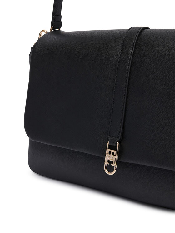 Tommy Hilfiger Bolso Tommy Hilfiger Th Libre Satchel AW0AW19197 Negro